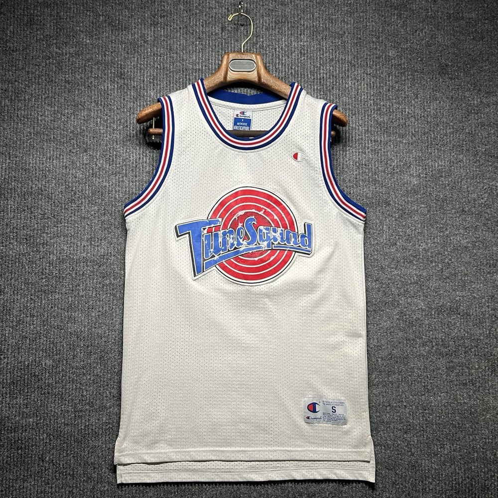 Vintage Champion Michael Jordan Tune Squad Space Jam Jersey Size Adult Small 90s
